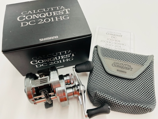 シマノ20カルカッタコンクエストdc 201HG美品。