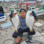 🚢落部沖連日ヒラメが絶好調！金宝丸🚢