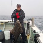 根室沖オヒョウジギング午前便に行ってきました