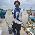 🚢落部沖引き続きヒラメが絶好調！金宝丸🚢
