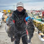 🚢落部沖冬のソイ 🗻新年初出航🗻 金宝丸🚢